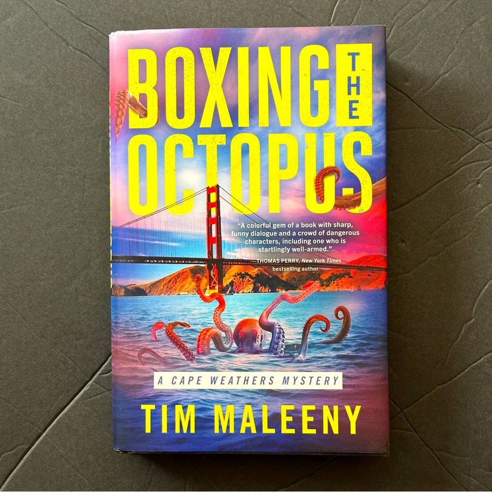 The Boxing Octopus by Tim Maleeny | Fiction, Mystery | Hardcover Book